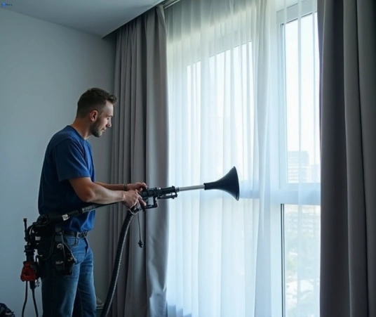 Professional curtain stain removal process equipment Matty Curtain Cleaning templestowe-vic
